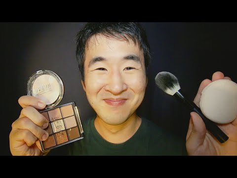 ASMR 眠くなる睡眠メイクアップ / Sleeping Makeup Roleplay (日本語ロールプレイ🇯🇵)