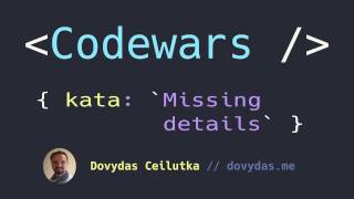 Missing Details