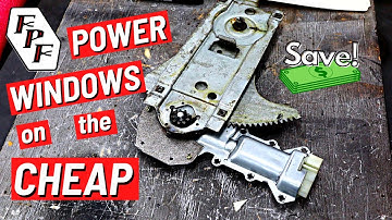 DIY Power Windows  - GM A Body Power Window Conversion