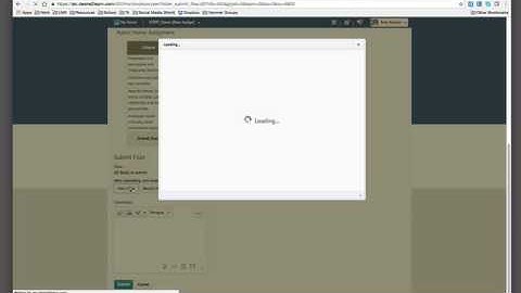 Uploading your assignment via dropbox