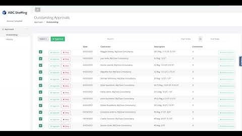 Bilflo Client Bulk Approval