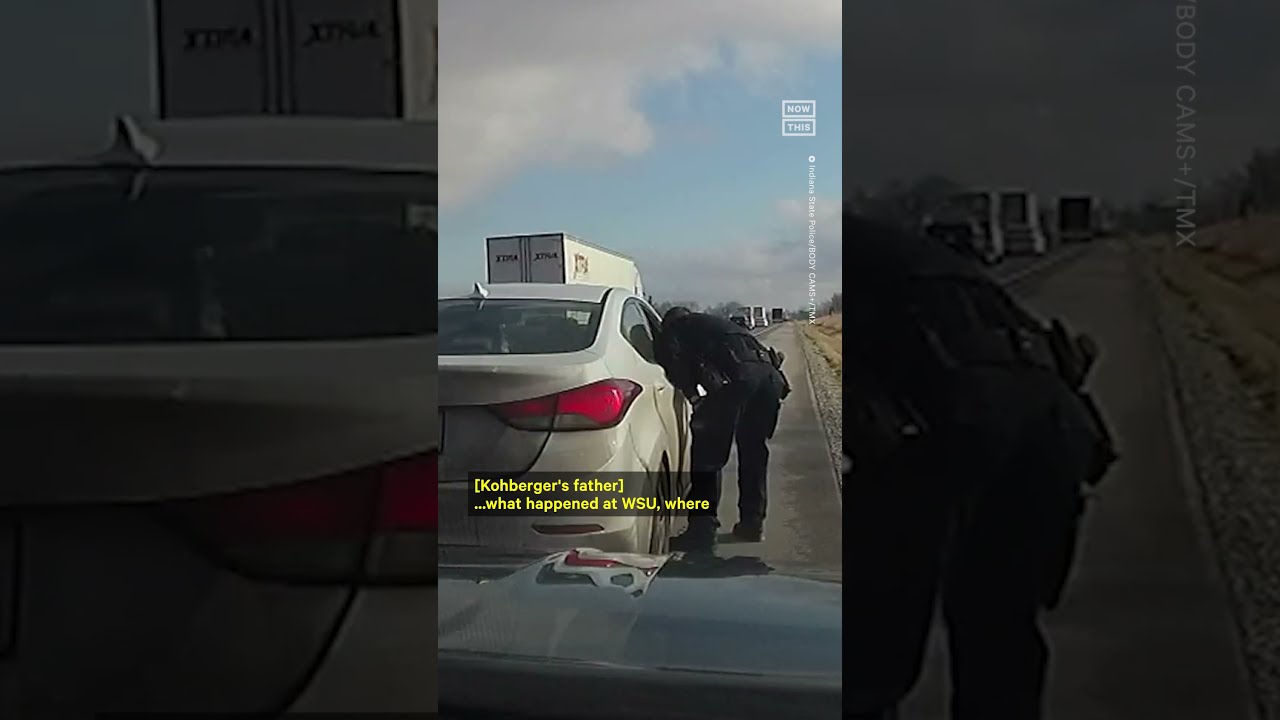 Body Cam Footage Shows Idaho Murder Suspect Bryan Kohberger During Traffic Stop