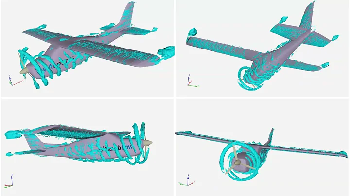 Cessna 210 | CFD simulation using #OpenFOAM 🔥🧯