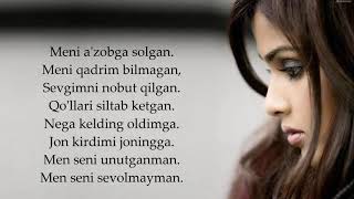 Ummon - Unut Beni Lyrics