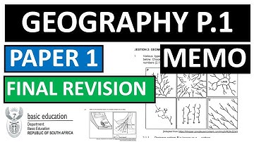 2025 GEOGRAPHY PAPER 1 GRADE 12, final exams GEOGRAPHY P 1 REVISION THUNDEREDUC GRADE 12 GEOGRAPHY