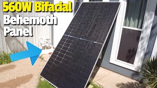 SUNGOLDPOWER 560 Watt Bifacial PERC Solar Panel