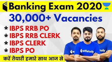 Banking Exam 2020 | 30,000+ Vacancies | Basic - Batch | Use Code "WIFIAVP10" & Get 10% OFF