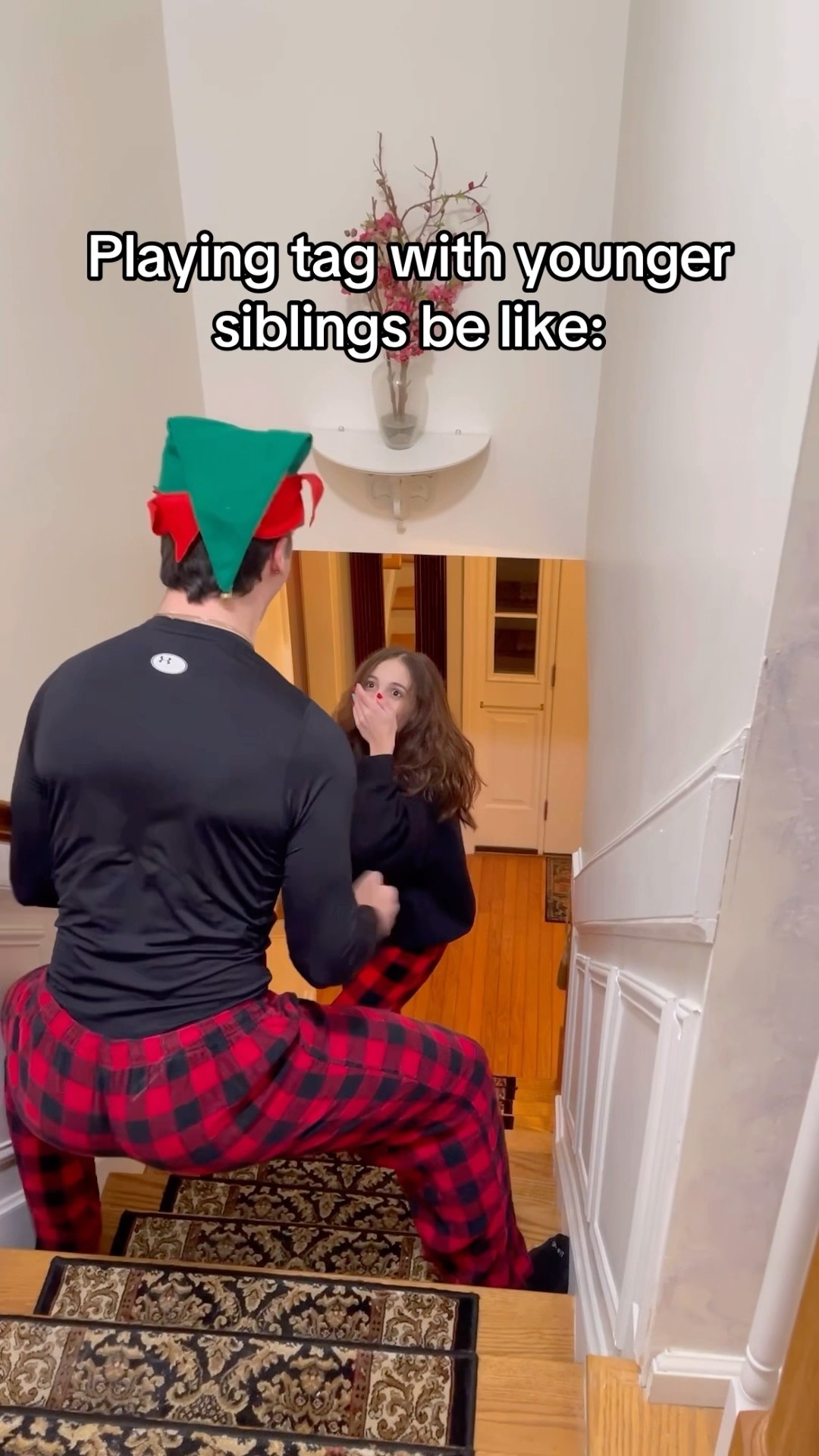 PLAYING TAG WITH YOUR SIBLINGS BE LIKE! ? #shorts