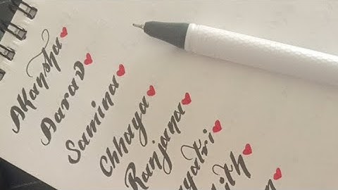 Beautiful Handwriting Art, Custom Name Art , Calligraphy Art, Satisfying Handwriting , Aesthestic