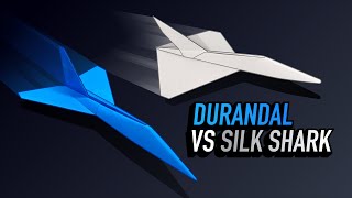 Paper Airplane Tournament — Durandal vs Silk Shark — Paper Aces Round 2 (Race 11) by Foldable Flight 34,594 views 1 year ago 1 minute, 37 seconds