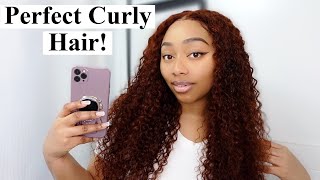 EASY PERFECT CURLY HAIR! | Sunber Hair Review