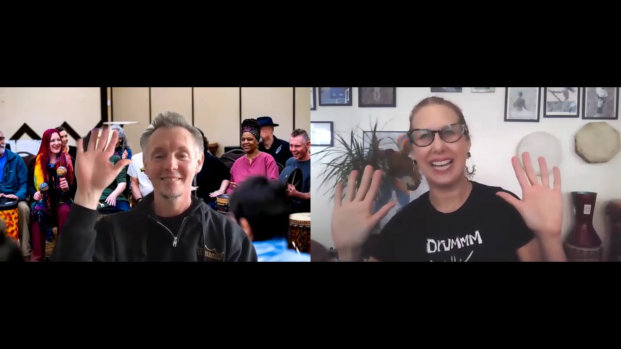 Join the Virtual Introduction to Drum Circle Facilitation with Jeni Swerdlow + John Yost on 4/17/21