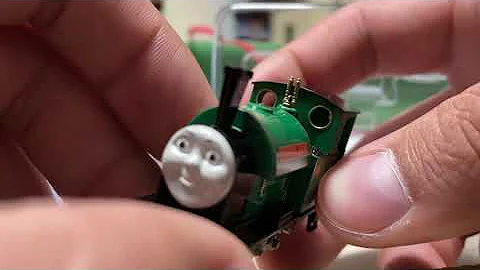 Someone squashed it!! | Bachmann Thomas and Friend...