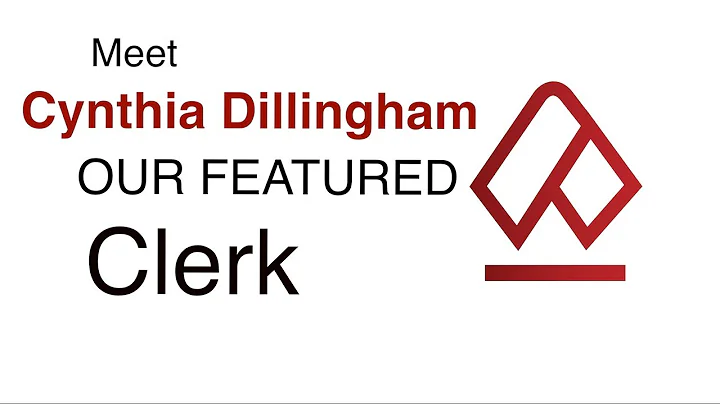 Featured Clerk - Cynthia Dillingham - June 2017