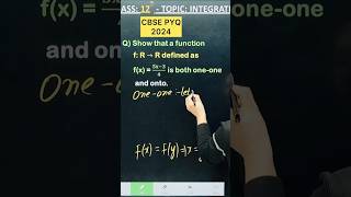 5  MARKS Question #CBSEPYQ2024  #CBSE2025 #cbsepyq2024 #relationandfunctions   class12
