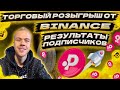 Аирдропы и промоушены на бирже Binance. Результаты розыгрыша токенов POLS (отзывы подписчиков)