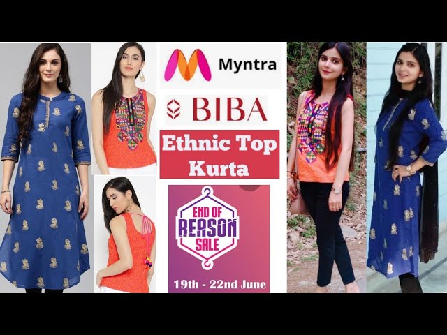 My latest Anarkali Kurta collections from Myntra | Ethnic wear, dupatta,  slipper Haul - YouTube