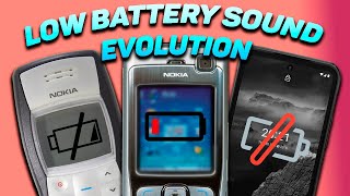 EVOLUTION NOKIA LOW BATTERY SOUND! [1992-2025]