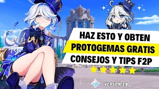 10 MANERAS DE CONSEGUIR PROTOGEMAS GRATIS? Consejos y Tips F2P⭐ Genshin Impact