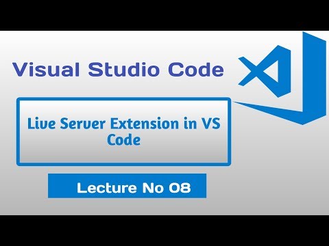 08-The Best Code Editor for Programmers | Live Server extension in vs code in Hindi/Urdu