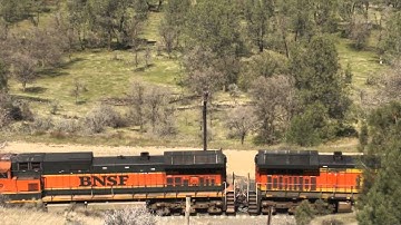 BNSF manifest at Tunnel 10, Tehachapi Pass