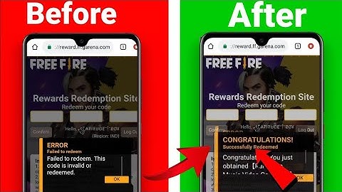free fire redeem code error problem 2021 |  FREE FIRE REDEEM CODE ERROR