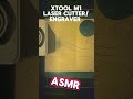 xTool M1 ASMR - cutting a violin f hole. #3dprinter #lasercuttingmachine