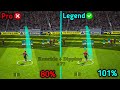 Knuckle   Dipping free-kick tutorial efootball mobile 2023