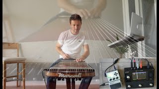 &quot;With Or Without You&quot; on Harpejji K24 with Aeros Loop &amp; BeatBuddy