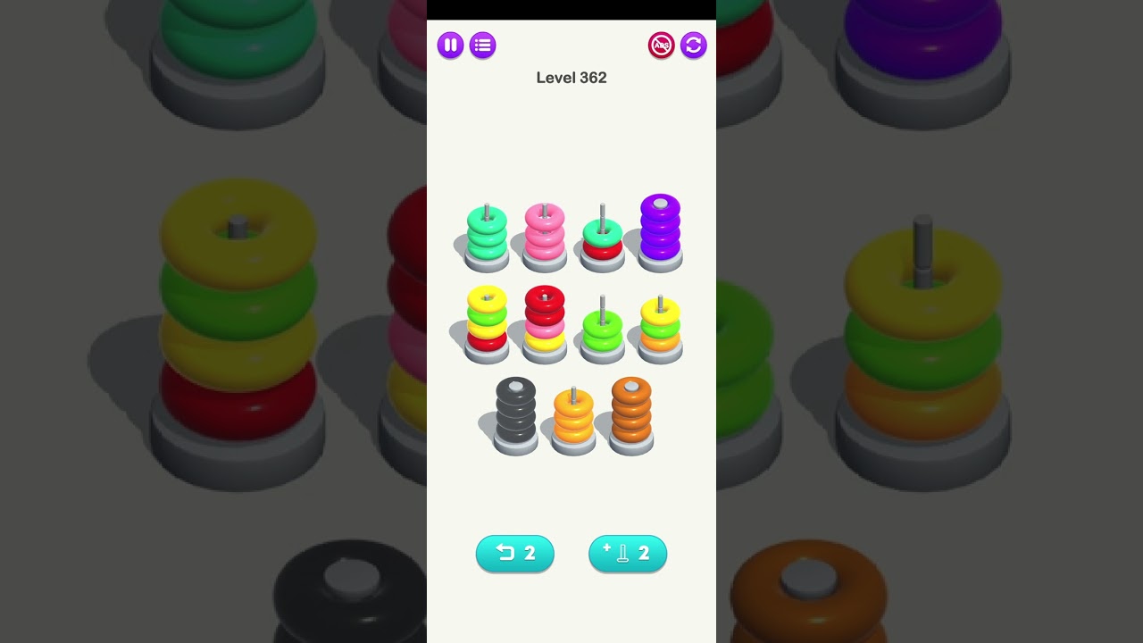 Color Hoop Stack 362