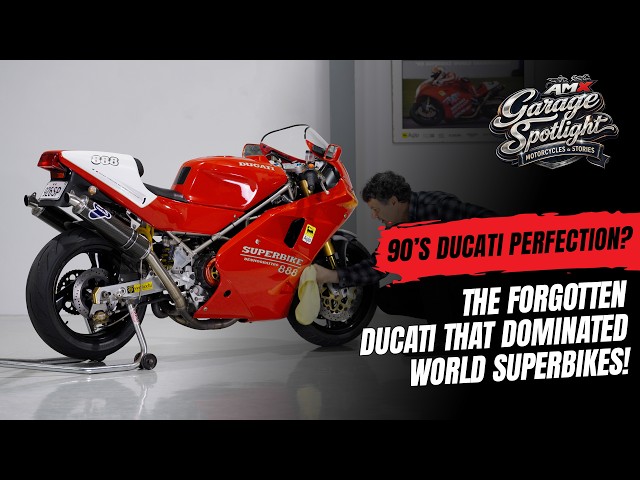 GUILOY Ducati 888 モデル バイク 90's Ducati Perfection? This 888 Might Be It! | AMX Garage