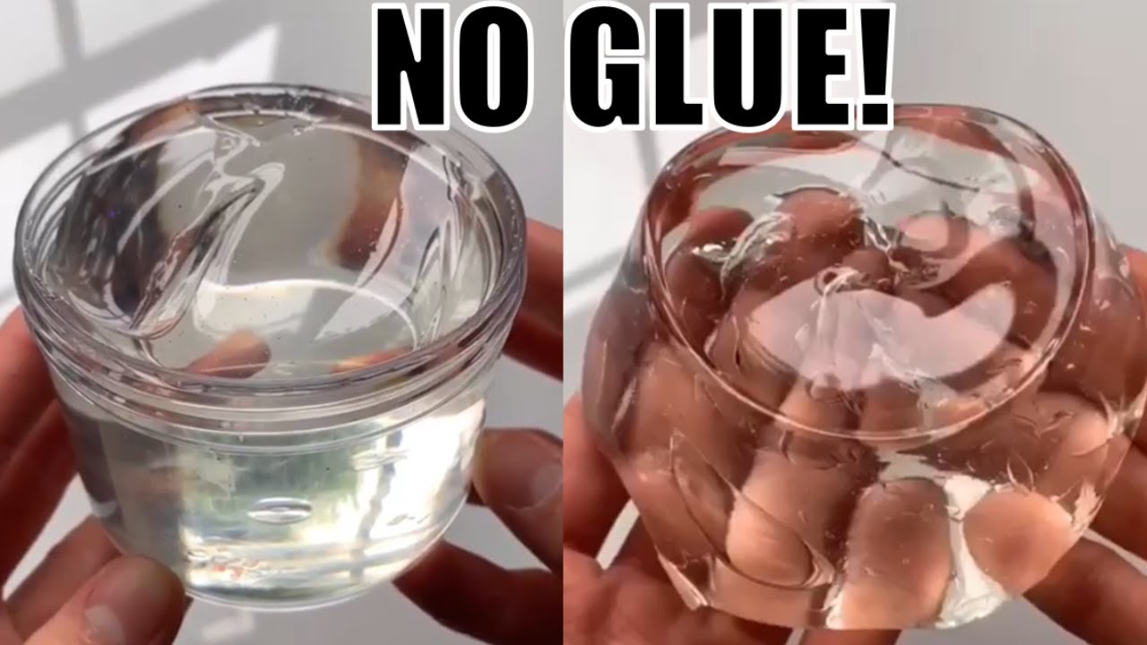 how to make slime without activator with glue