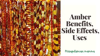 Amber Benefits, Side Effects & Uses- Baltic Amber Teething Necklaces