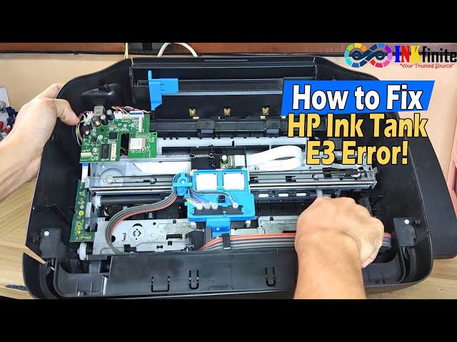Hp ink tank wireless 415 error ! three steps to find the solution