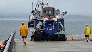 Exmouth RNLI Lifeboat Launch 26-08-18