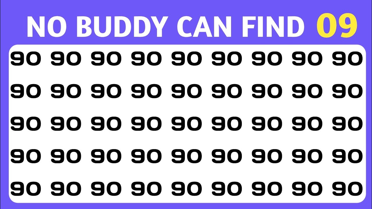Find the Odd one Out | Number and Letter Edition | Spot the Difference ...