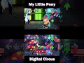 FNF: My Litte Pony Vs DIGITAL CIRCUS | POMNI &amp; Friday Night Funkin&#39; | TADC #shorts #digitalcircus