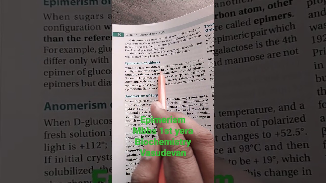 Epimerism of aldoses