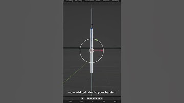 traffic barrier in #blender #animation #3dmodeling