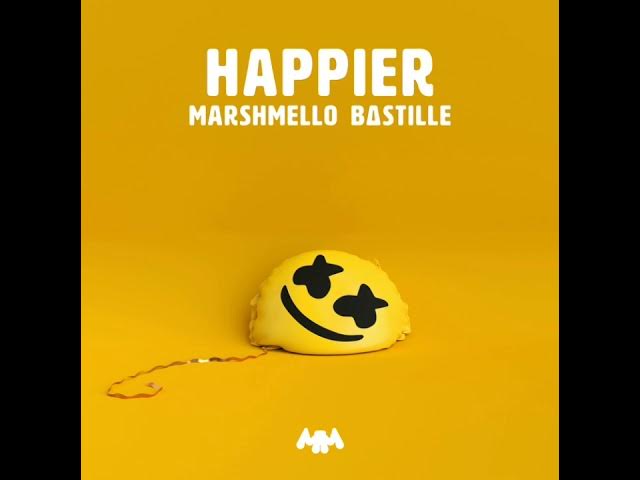 Marshmello - Happier ft. Bastille (Audio)