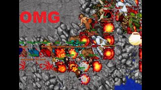 Retro Tibia Insane Quest-  (Old Tibia 7.6 OTs Video)