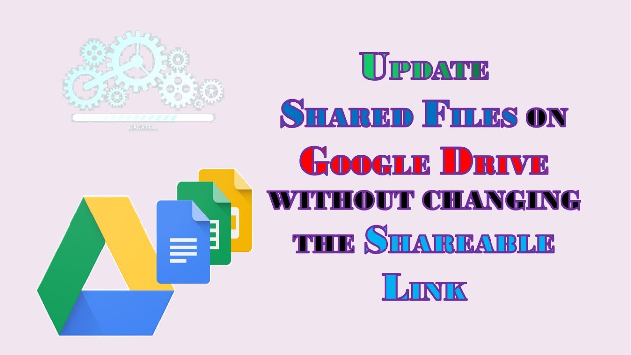 ⁣HOW TO UPDATE SHARED FILE ON GOOGLE DRIVE WITHOUT CHANGING THE SHAREABLE LINK