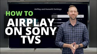 how to airplay on a sony tv