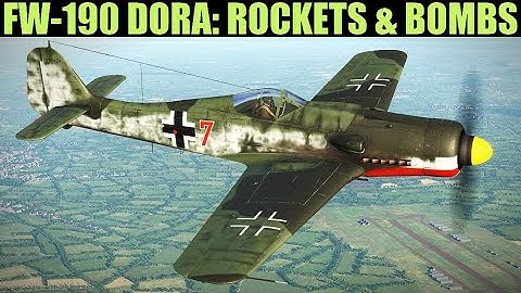 FW-190 D-9 Dora: Rockets & Bombs Tutorial | DCS WORLD