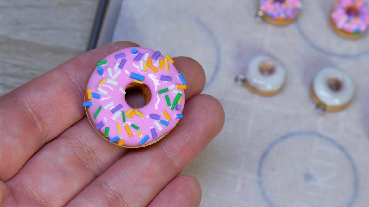 How to Make Polymer Clay Donuts Tutorial!