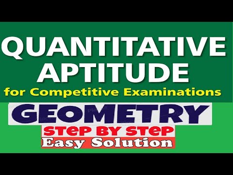 Quantitative Aptitude | Geometry | Tip and Tricks
