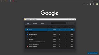 First Look at Google Chrome's New Refreshed Task Manager