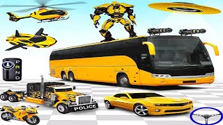 Multi-Robot War Transformation And Army Bus Games 2023 - Android GamePlay screenshot 1