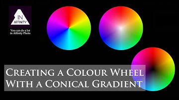 Creating a Colour Wheel using a Conical Gradient (with Affinity Photo)