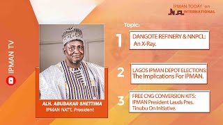 WATCH AND LISTEN TO THE PRESIDENT'S THOUGHTS ON A WIDE RANGE OF NATIONAL AND IPMAN ISSUES